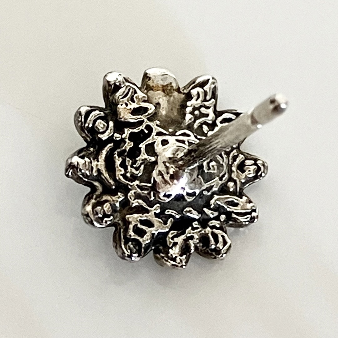 GUCCI グッチ フラワー 花 ピアス シルバー Ag925 GUCCI グッチ フラワー 花 ピアス シルバー Ag925