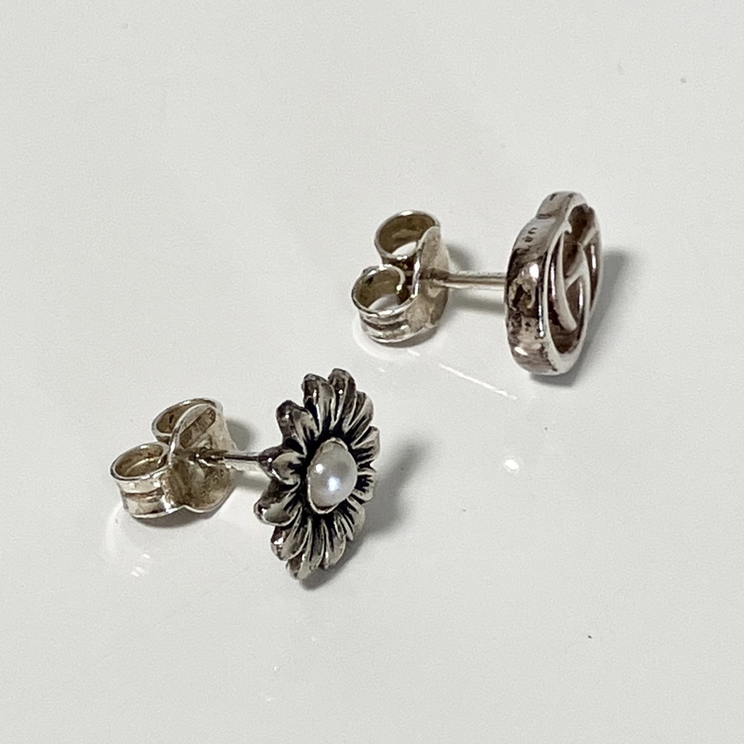 Gucci - GUCCI グッチ フラワー 花 ピアス シルバー Ag925の通販 by