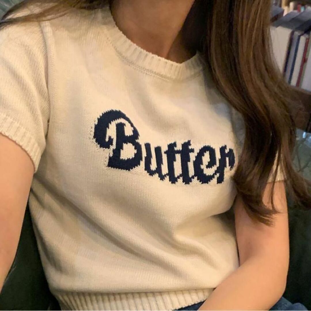 butter 半袖ニット dholic samoyed zara nugu 韓国の通販 by 【 hey