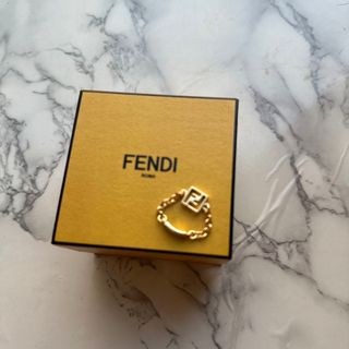 フェンディ(FENDI)のFENDI チェーンリング　新品(リング(指輪))