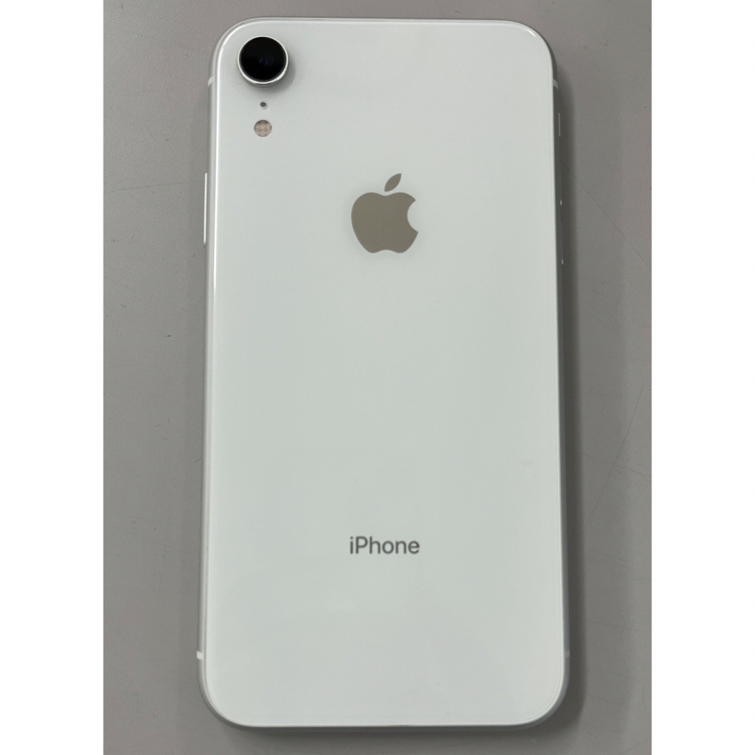 iPhone(アイフォーン)の美品！iPhone XR 64GB ホワイトSIMフリー スマホ/家電/カメラのスマートフォン/携帯電話(スマートフォン本体)の商品写真