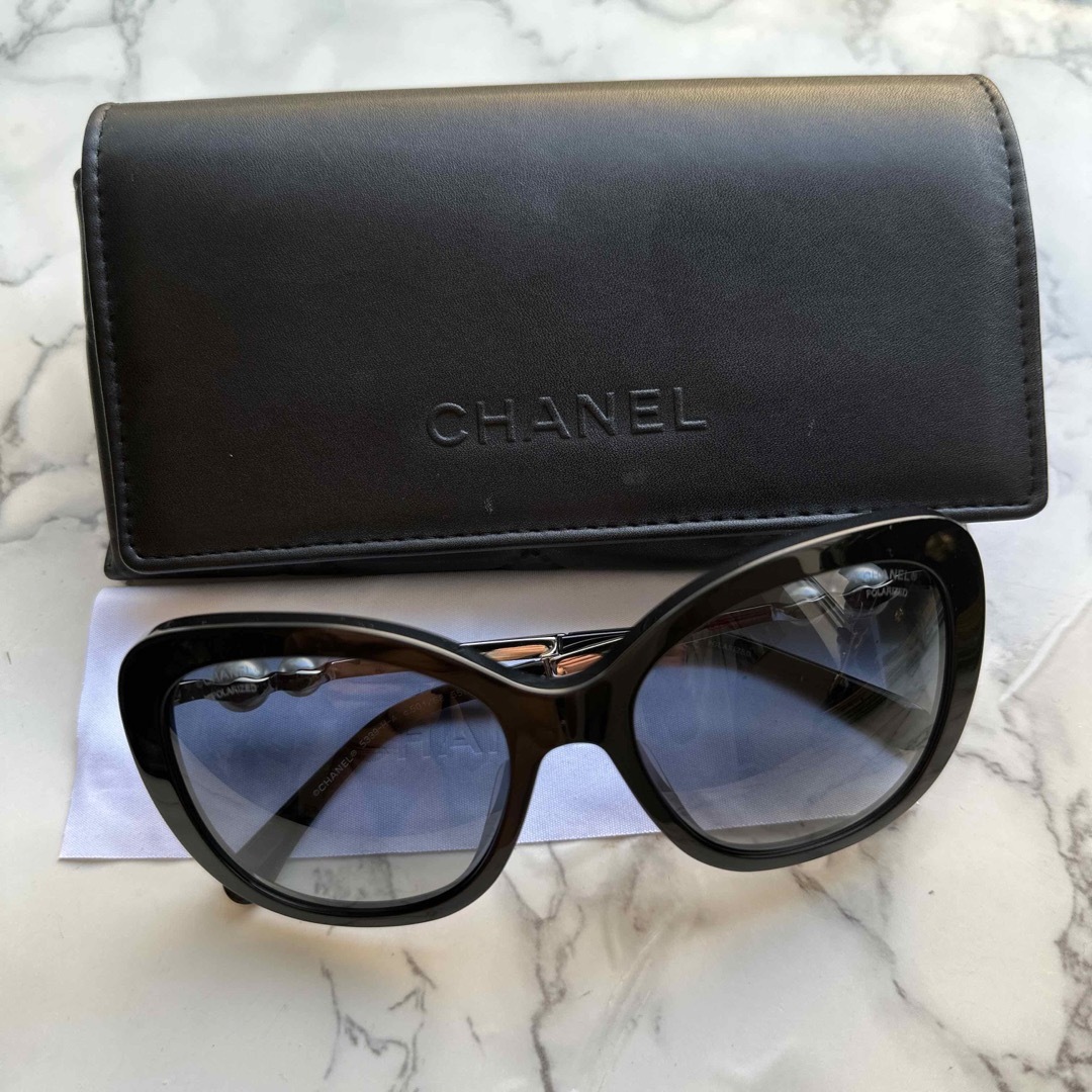CHANEL パールサングラス CHANEL パールサングラス