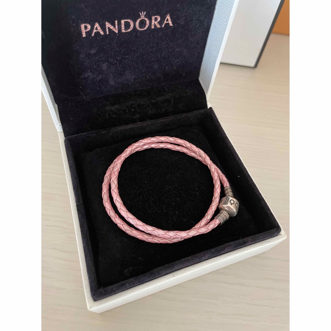 PANDORA  レザーブレスレット ☆新品未使用品☆