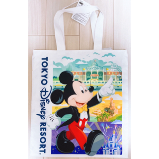 Disney - トートバッグ ディズニー 40周年 ドリームゴーラウンド ショッピングバッグ柄