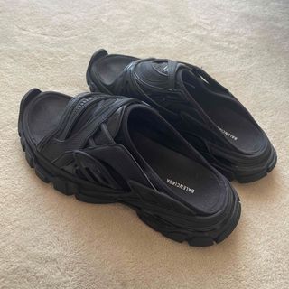 バレンシアガ BALENCIAGA ファーリー スライドサンダル サン約265cm表記サイズ