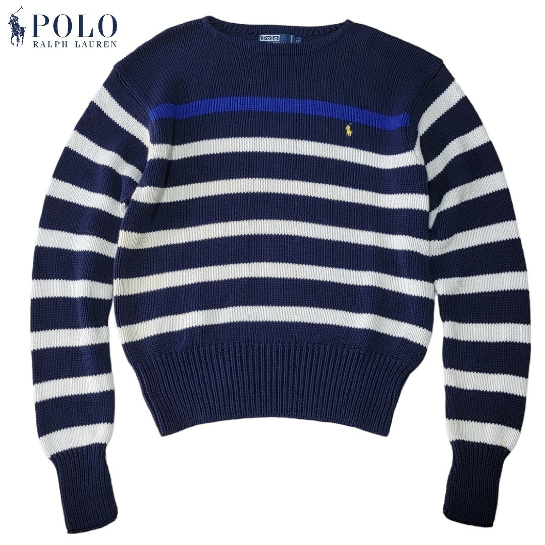 【秋冬のマリンボーダー】Polo by Ralph Lauren コットンニット | フリマアプリ ラクマ