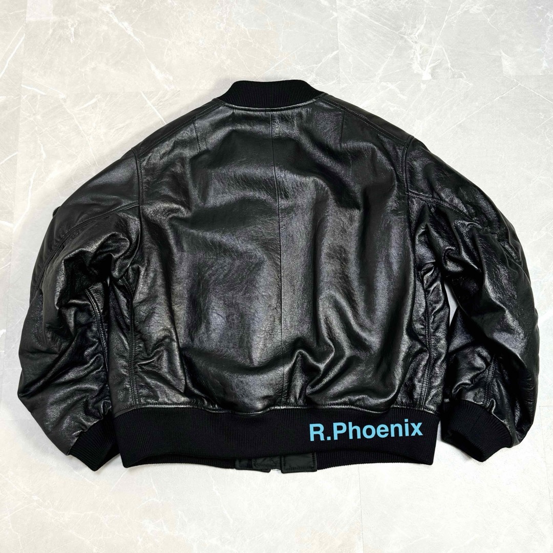 【PRADA】Nappa leather bomber jacket 48