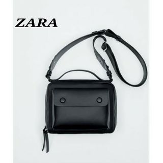 新品 完売品 ZARA オックス 牛 ボディ バッグ ポシェット ショルダー