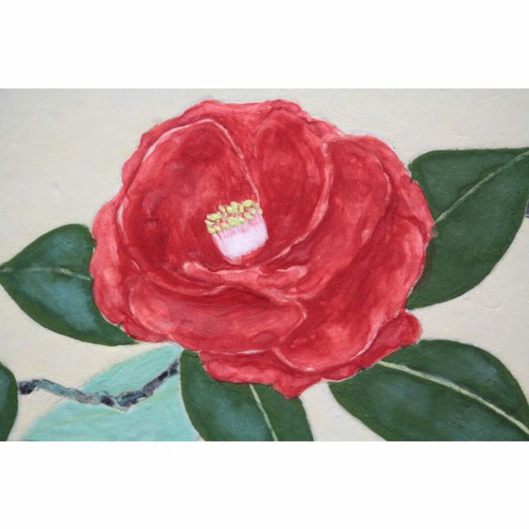 橋本篁丘『椿』日本画【真作保証】 絵画の通販 by 北海道画廊 橋本篁丘『椿』日本画【真作保証】 絵画の通販 by 北海道画廊