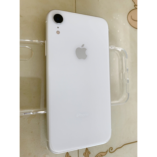 iPhone - iPhone XR ホワイト　64GB SIMフリー