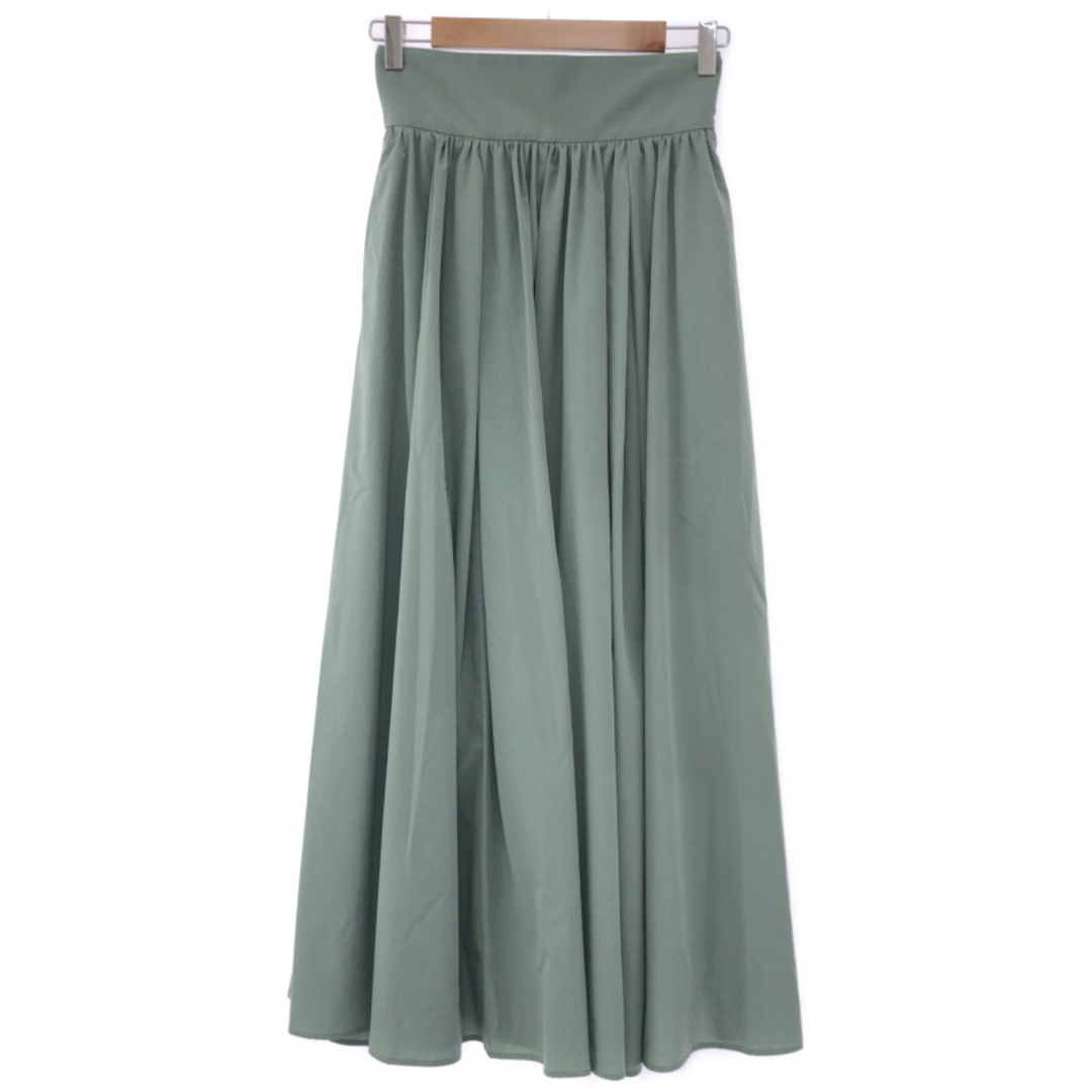 CLANE クラネ 22SS VOLUME MAXI SKIRT ボリュームマキシスカート ブルー系 1