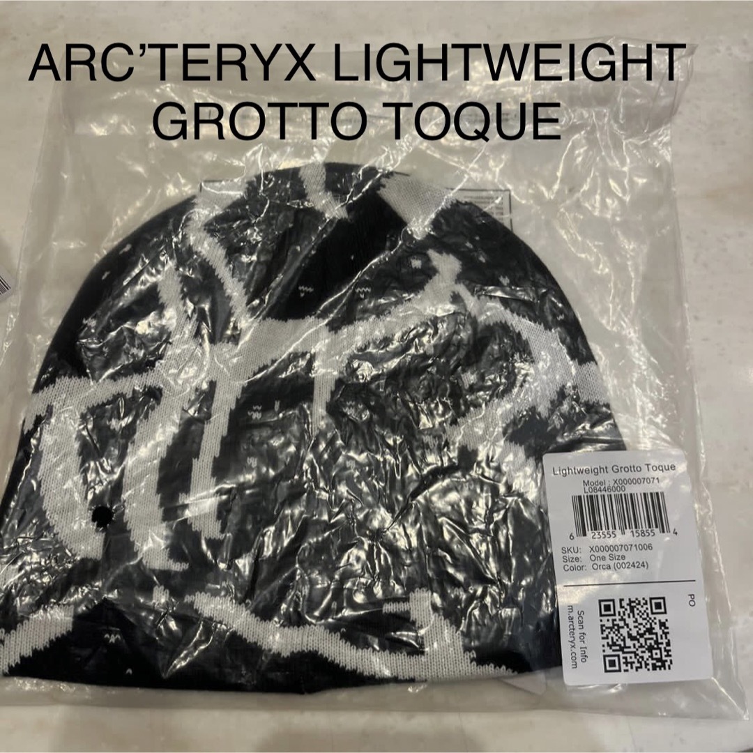 新品】アークテリクス GROTTO TOQUE ライトウェイト グロット トーク