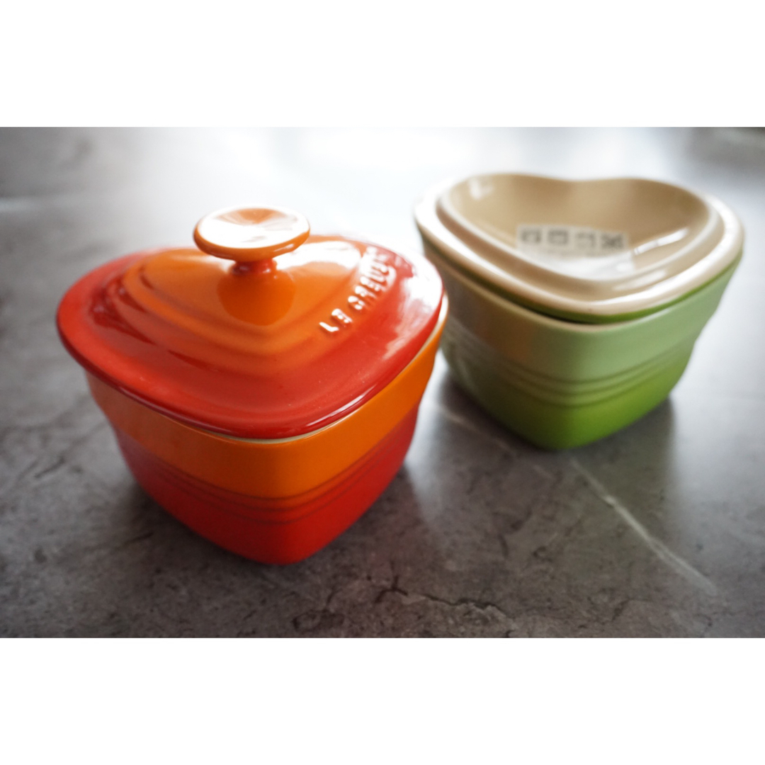 LE CREUSET(ルクルーゼ)のLe Creuset ラムカン･ダムール 2個 インテリア/住まい/日用品のキッチン/食器(食器)の商品写真