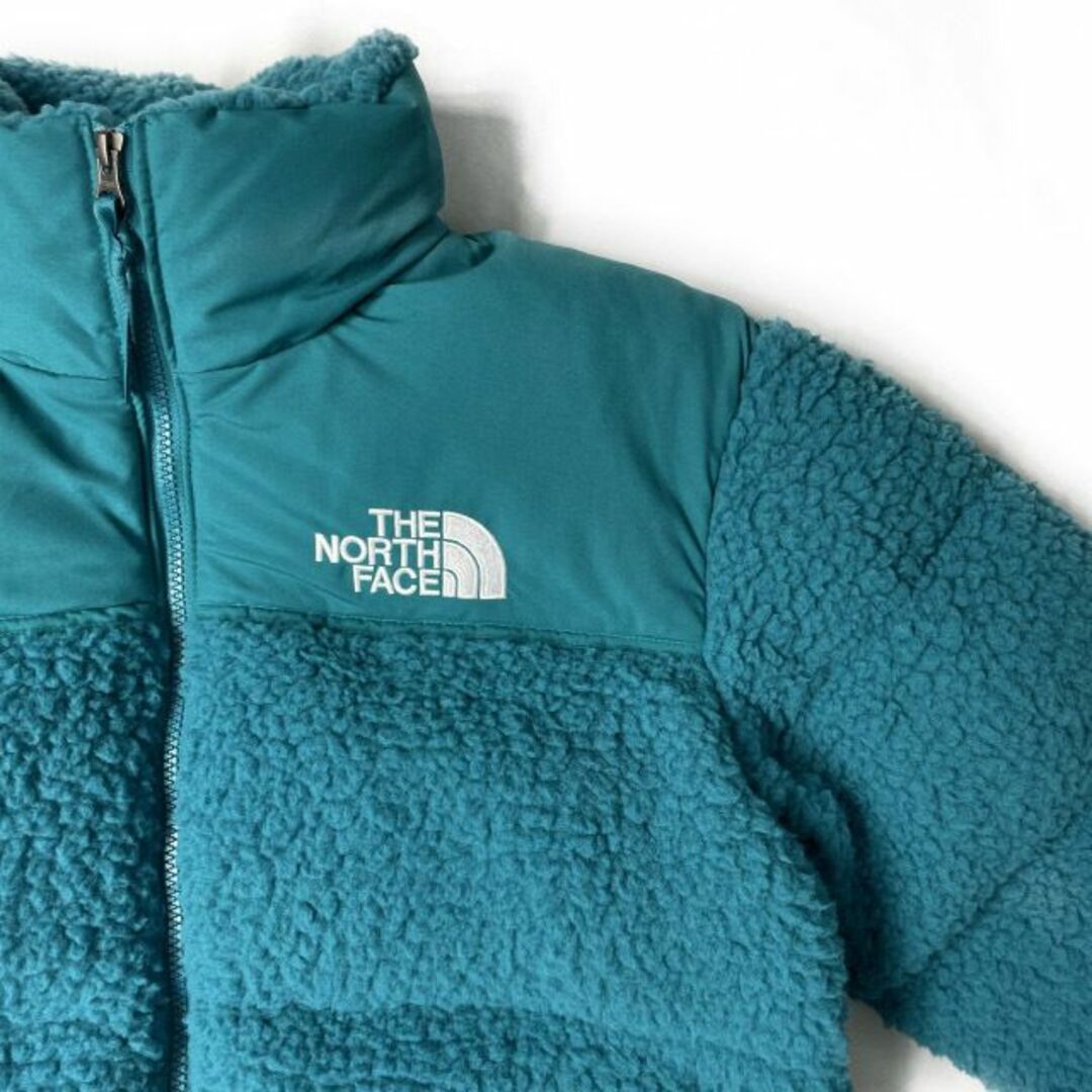 THE NORTH FACE　ダウンジャケット ヌプシ モコモコ　青　US限定