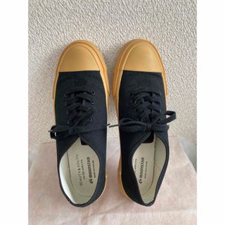 ビューティアンドユースユナイテッドアローズ(BEAUTY&YOUTH UNITED ARROWS)のmoonSTARコラボスニーカー ブラック23.5cm(スニーカー)