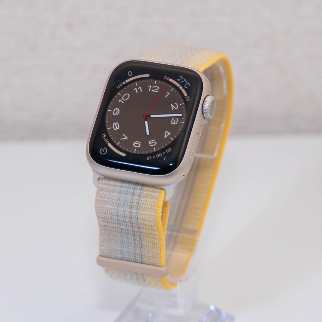 Apple Watch Series 8(GPSモデル)41mmスターライト - その他