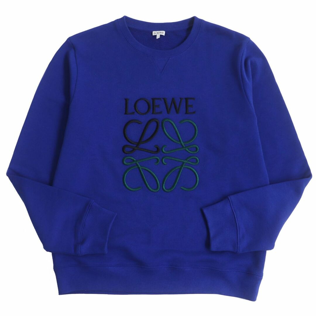 【美品】ロエベ/LOEWE/エンブロイダリー/ロゴスウェット/ロゴトレーナー