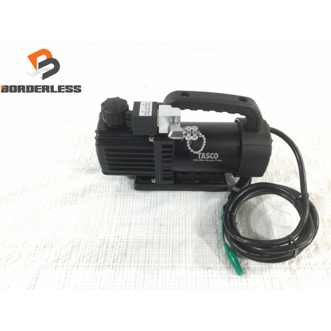 ☆美品☆TASCO タスコ 100V オイル逆流防止弁付 ウルトラミニツーステージ真空ポンプ TA150SW エアコン取付工事 79239 | フリマアプリ ラクマ