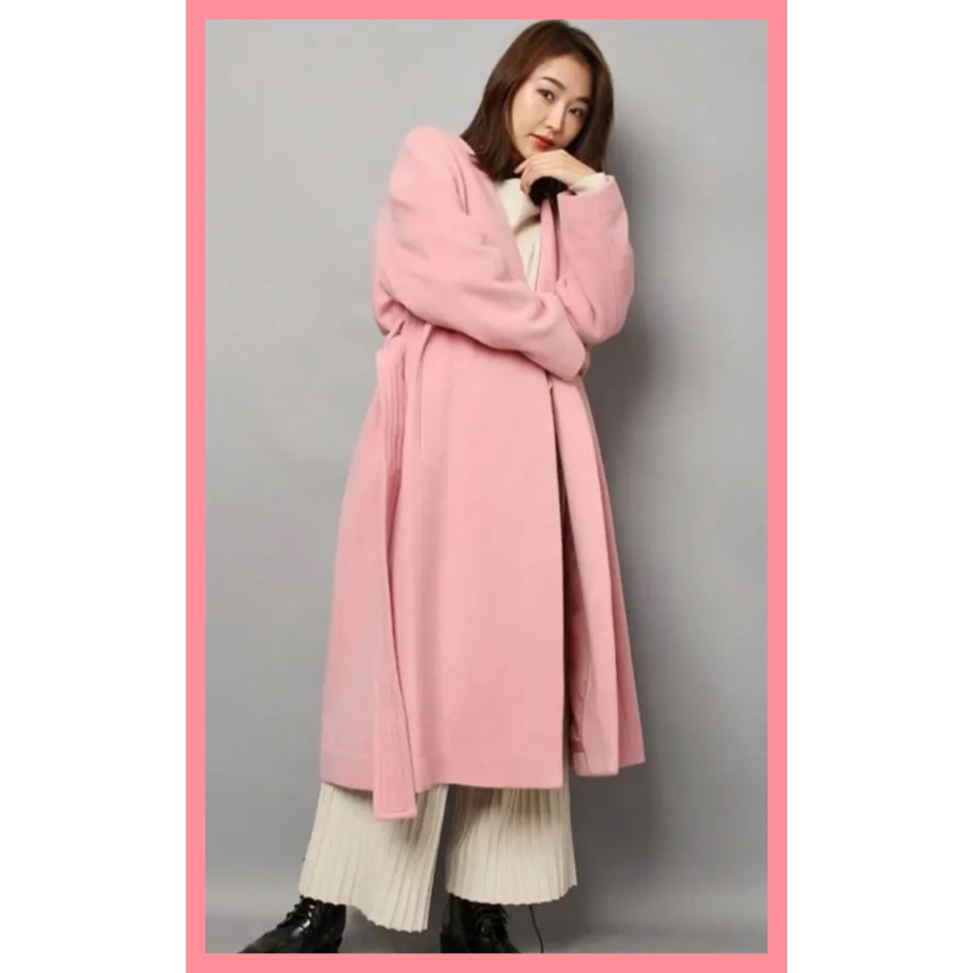 SNIDEL カシミヤ混 ロングコート (S)