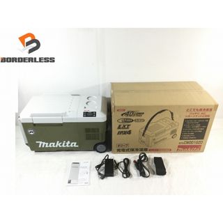 ☆極美品☆makita マキタ 40Vmax 充電式保冷温庫 CW001GZO 本体のみ オリーブ アウトドア 18V ACアダプター シガーソケット 対応 71578