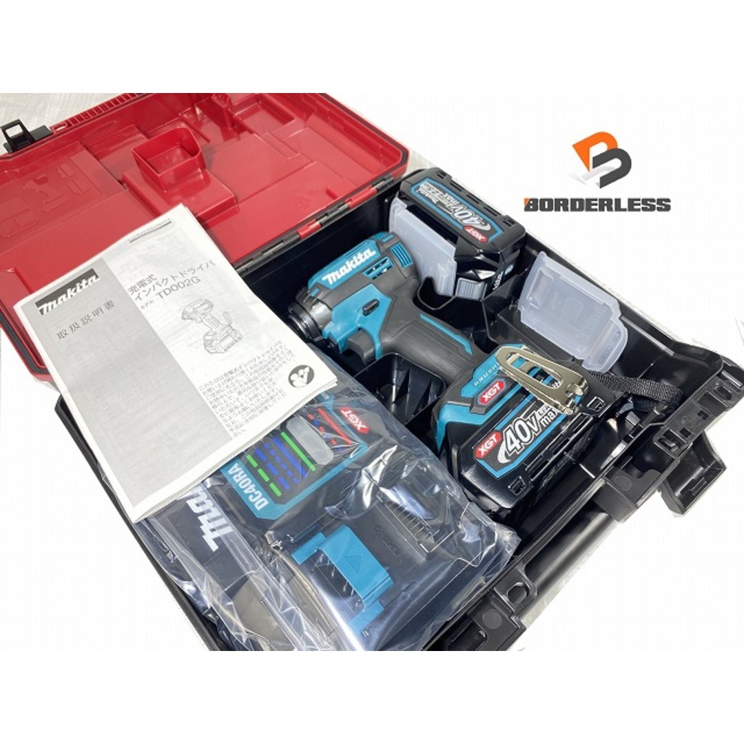 Makita - ☆未使用品☆makita マキタ 40Vmax 充電式インパクトドライバ