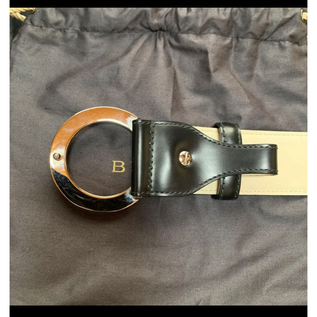 BVLGARI ブルガリ ブランドロゴ レザーベルト