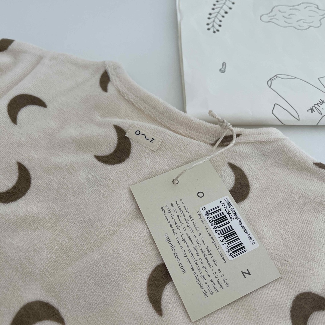 【新品】オーガニックズー　Tシャツ　2-3Y organic zoo