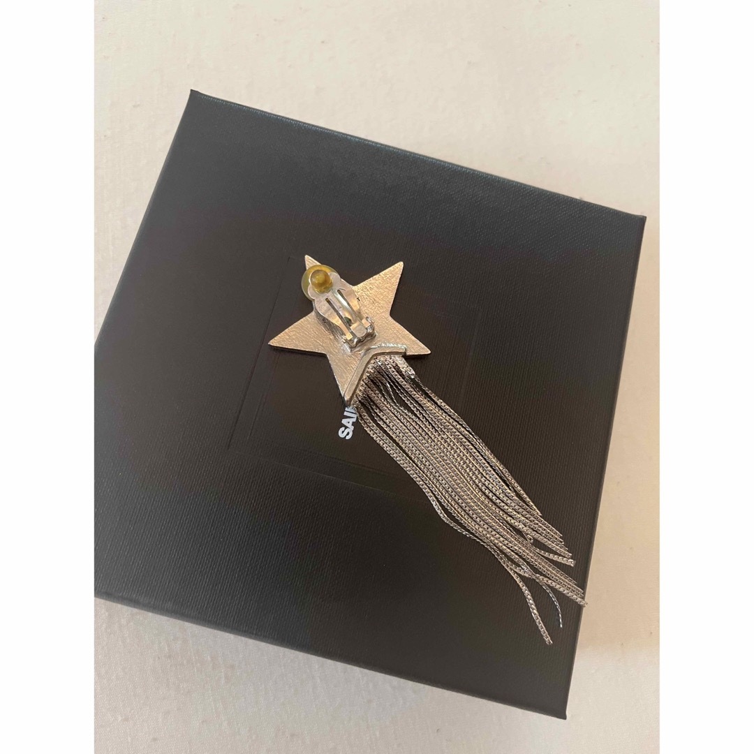 サンローラン SAINT LAURENT イヤリング スター&ラブ