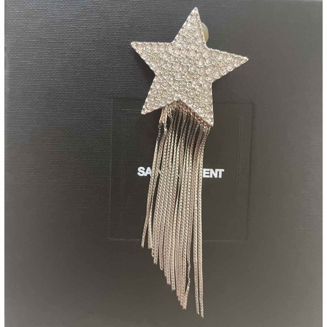 サンローラン SAINT LAURENT イヤリング スター&ラブ