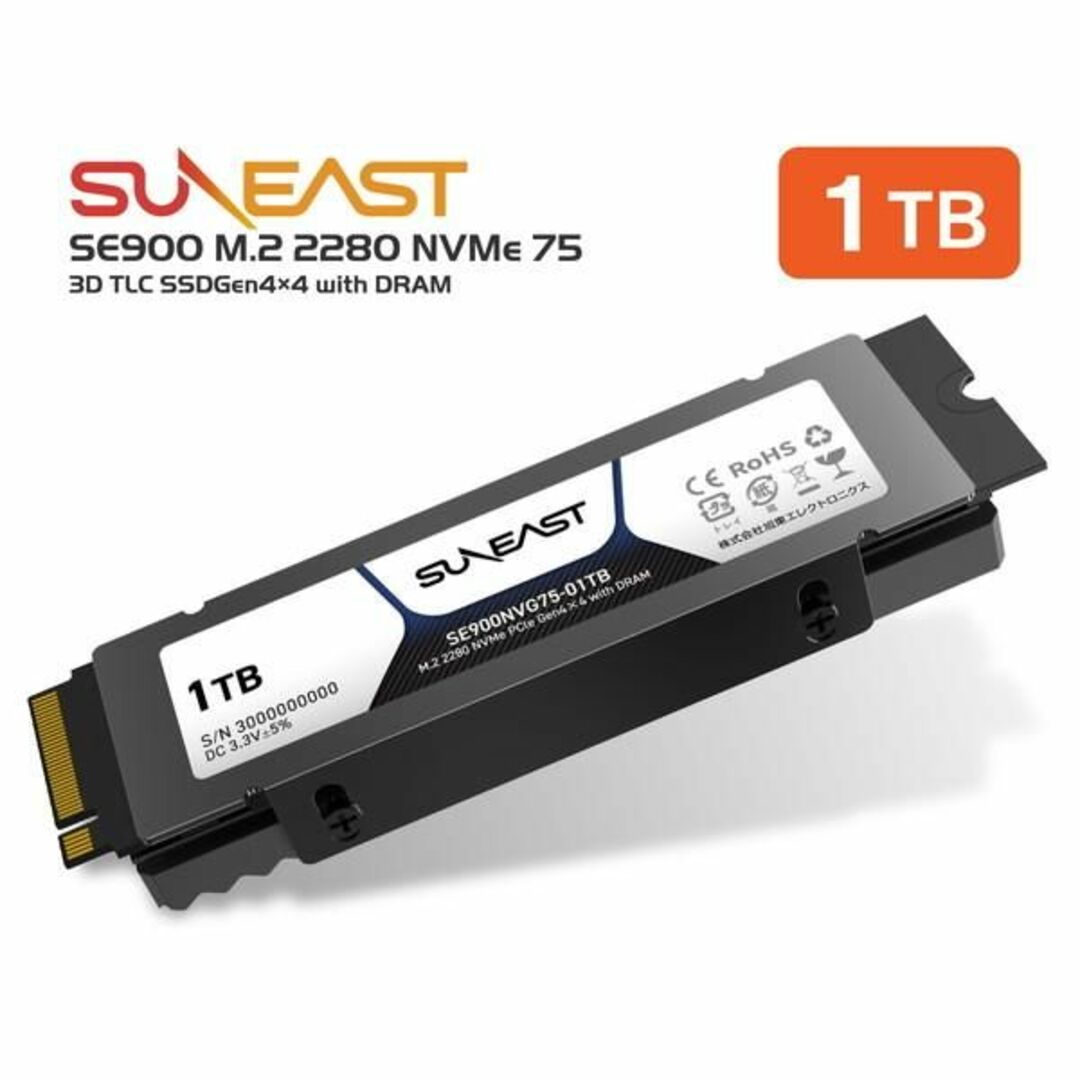 SUNEAST SE900NVG75-01TB 内蔵SSD 新品！