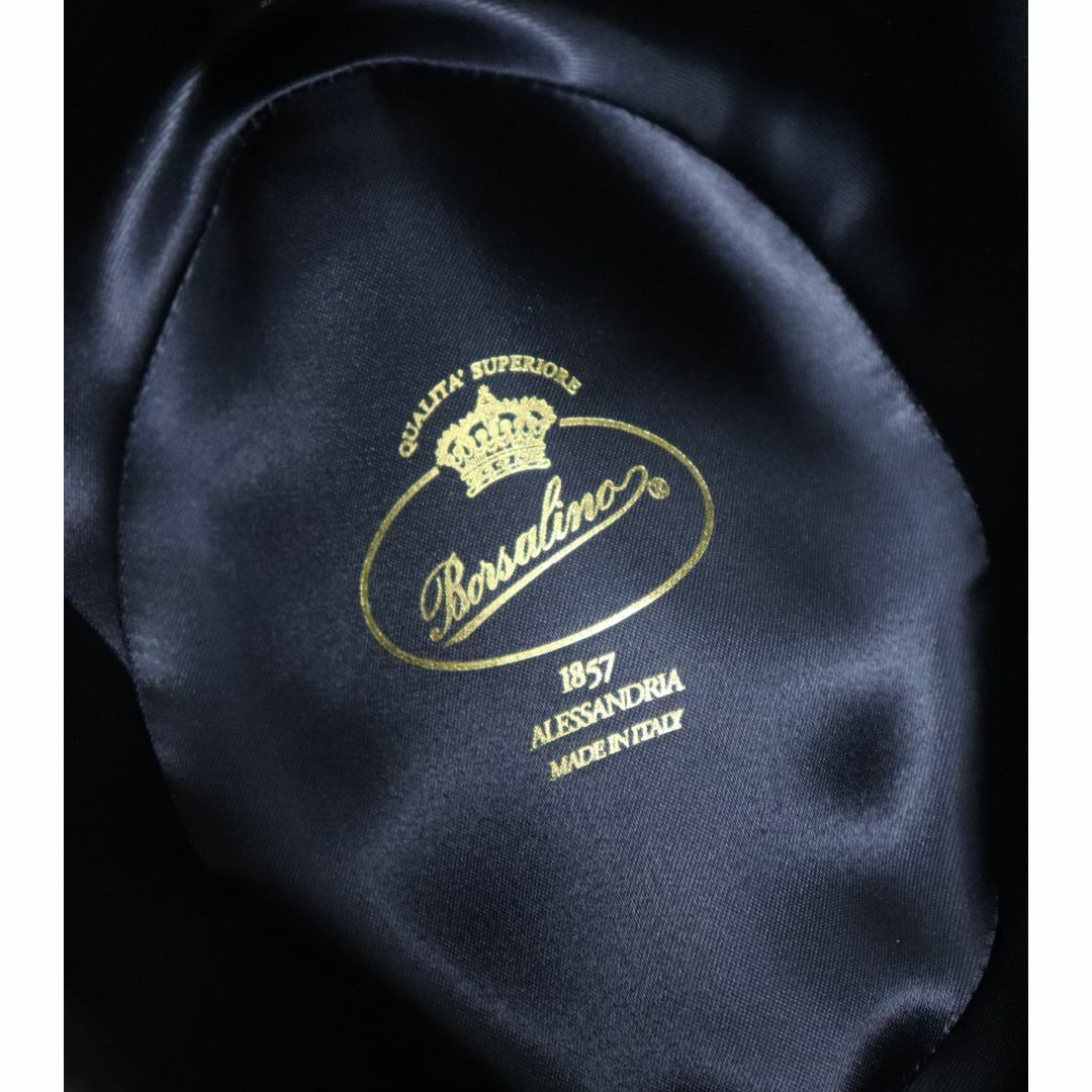 Borsalino - 新品タグ付き【ボルサリーノ】ラビットファーフェルト