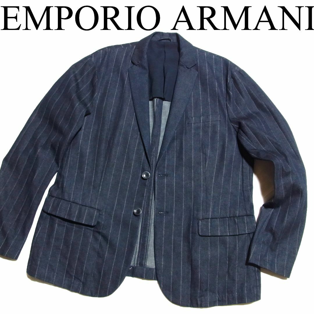 EMPORIO ARMANI エンポリオアルマーニ 2B テーラードジャケット ブラック