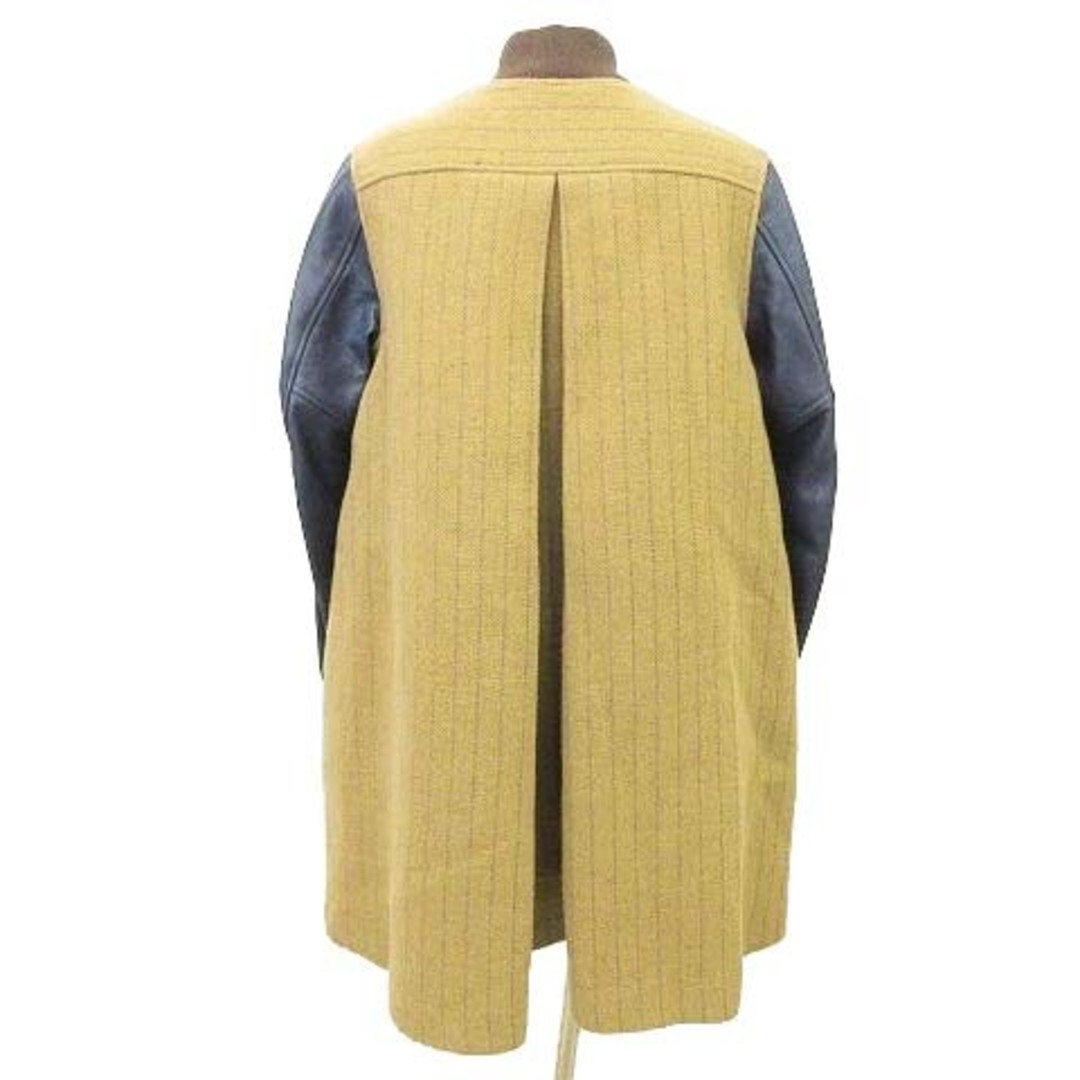 sacai luck - サカイ ラック ロング スタジャン レザー 切替 1