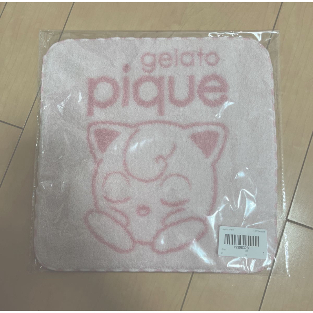 gelato pique(ジェラートピケ)のジェラートピケ 【ポケモンスリープ】ハンドタオル プリン レディースのファッション小物(ハンカチ)の商品写真