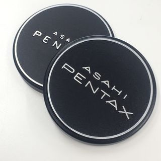 ペンタックス(PENTAX)のPENTAX ビンテージメタルレンズキャップ Φ49mm×2個(レンズ(単焦点))