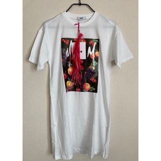 エムエスジイエム(MSGM)のMSGM ロゴプリント オーバーTシャツ  12A 152cm(Tシャツ(半袖/袖なし))