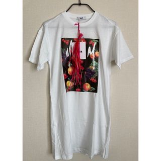 MSGM - エムエスジーエム プリント Tシャツ カットソー 猫 ネコ クルー
