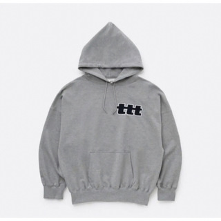 TTT_MSW - TTT logo hoodie (gray) Lの通販 by b's shop｜ティーならラクマ
