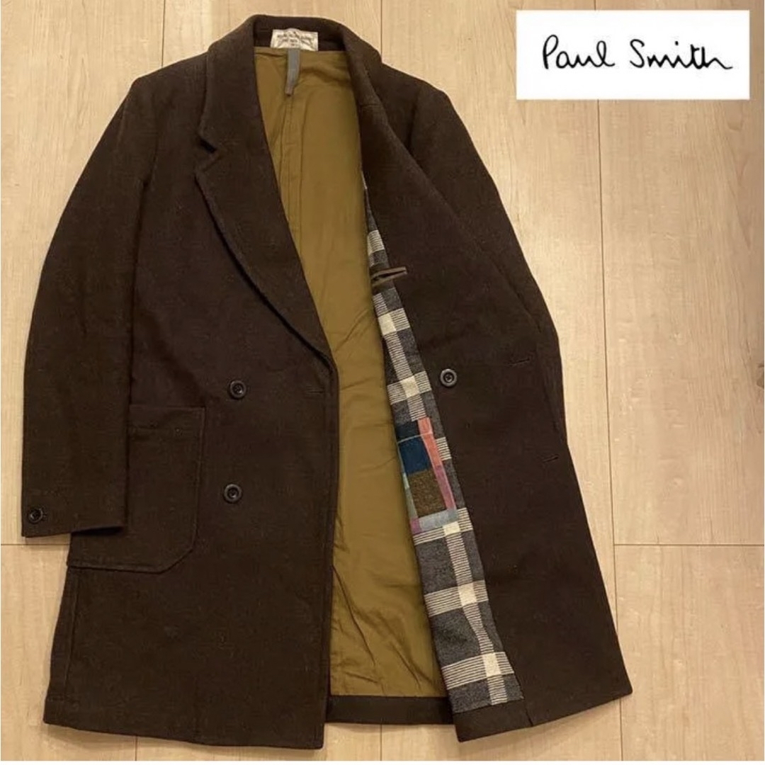 Paul Smith DOUBLE BREASTED WOOL COAT.