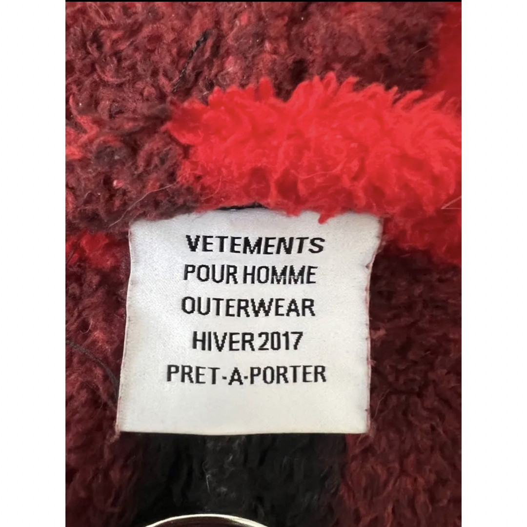 vetements  17aw  チェックガウン