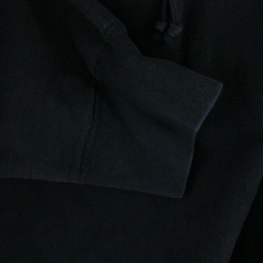 Supreme シュプリーム パーカー 15AW Classic Script Hooded Sweatshirt クラシック スクリプト フードロゴ  パーカー フーディ ブラック系 XL【中古】