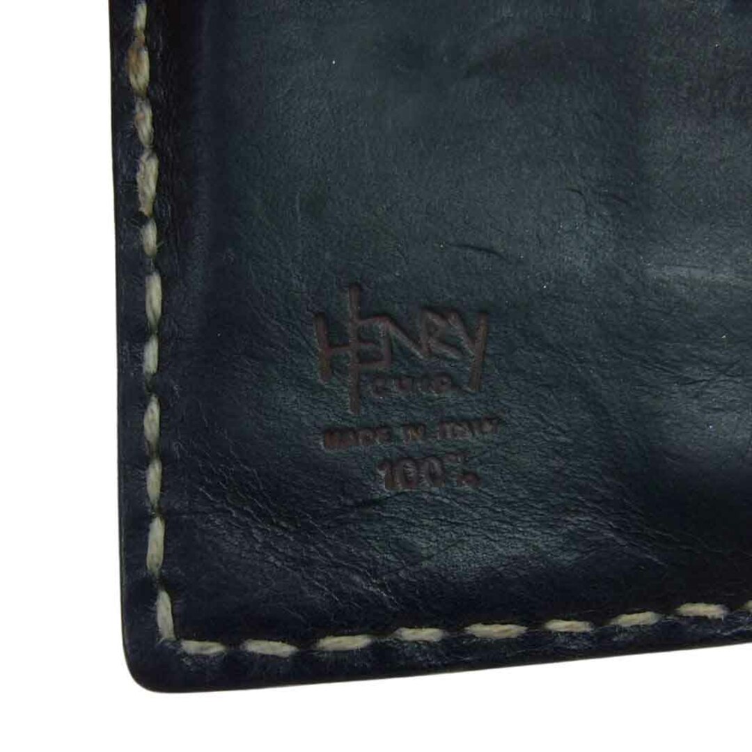 アンリークイール HENRY CUIR 財布 イタリア製 レザー ウォレット 二