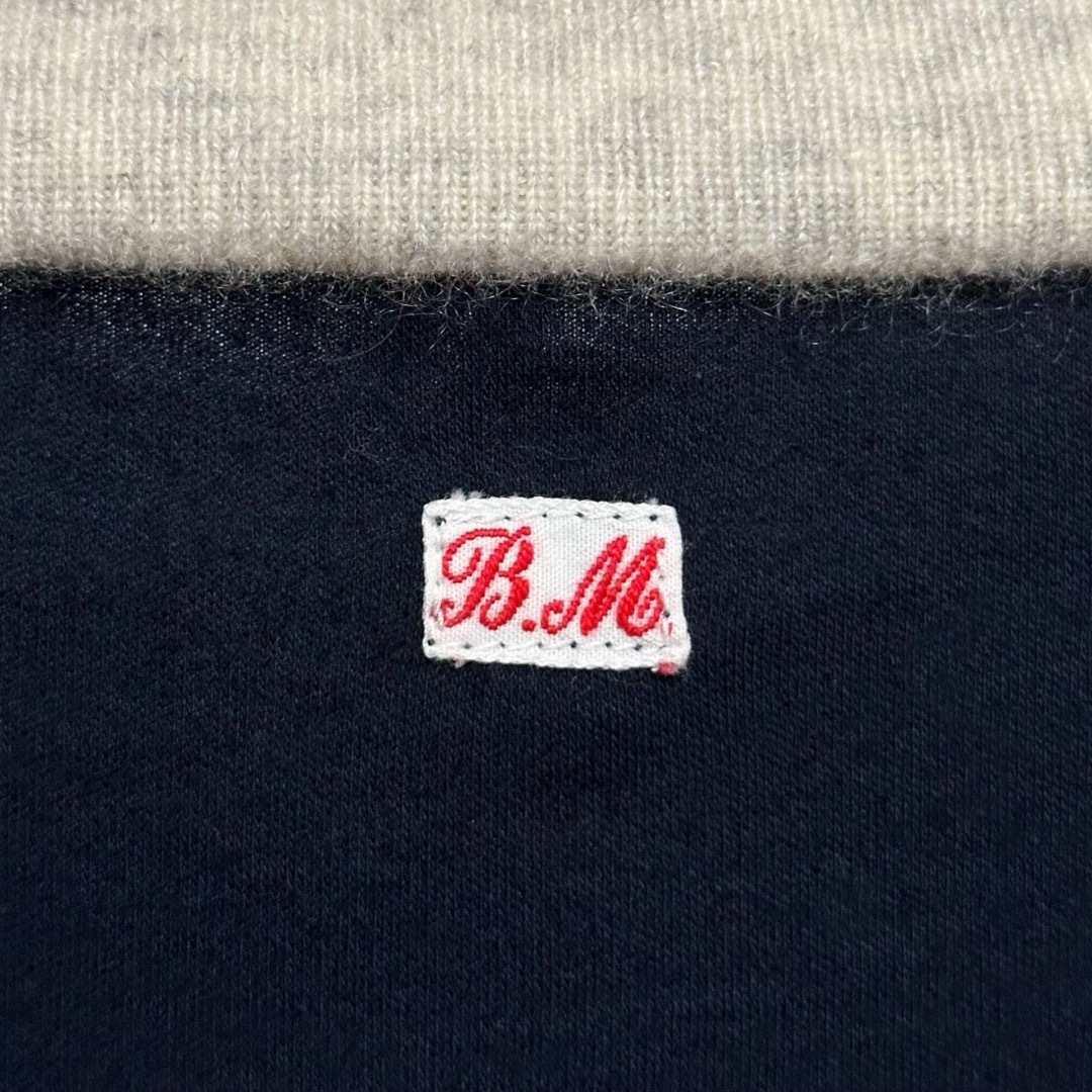 m's braque(エムズブラック)のm's braque エムズブラック カシミヤ リブ カットソー Tシャツ 半袖 レディースのトップス(Tシャツ(半袖/袖なし))の商品写真
