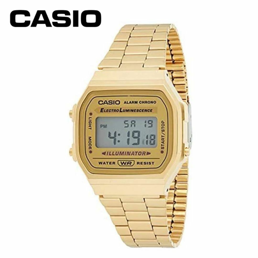 CASIO(カシオ)のCASIO カシオ 腕時計 A168WG-9WDF ゴールド 海外モデル  メンズの時計(腕時計(デジタル))の商品写真