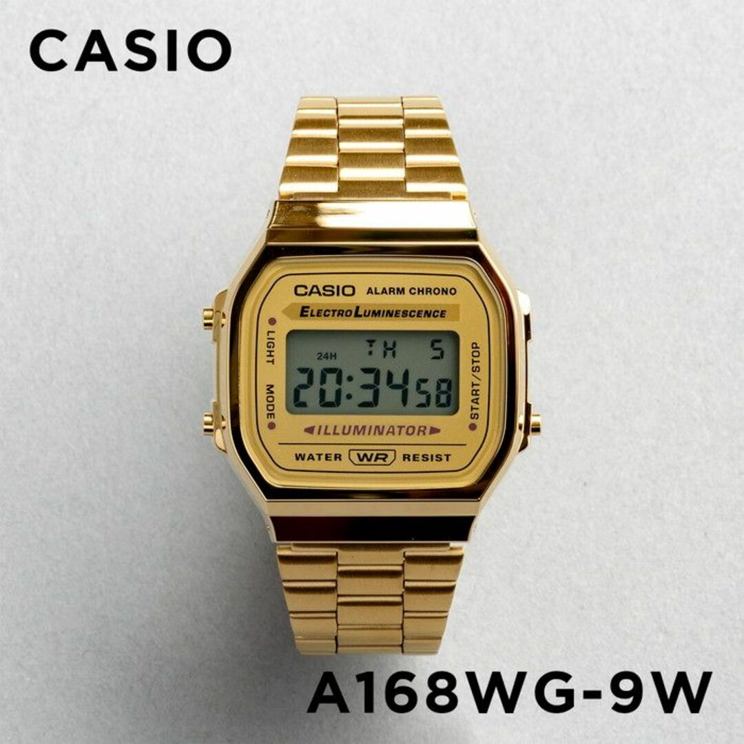 CASIO(カシオ)のCASIO カシオ 腕時計 A168WG-9WDF ゴールド 海外モデル  メンズの時計(腕時計(デジタル))の商品写真