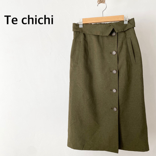 テチチ(Techichi)のTe chichi テチチ　グリーン　スカート　ボトムス　Mサイズ(その他)