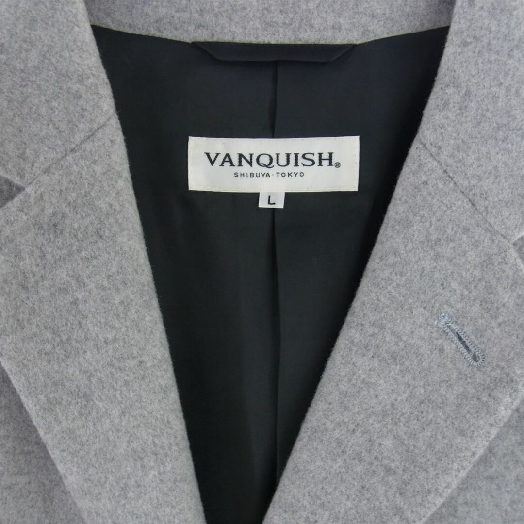 VANQUISH - VANQUISH ヴァンキッシュ コート VJJ6071 カシミヤ混