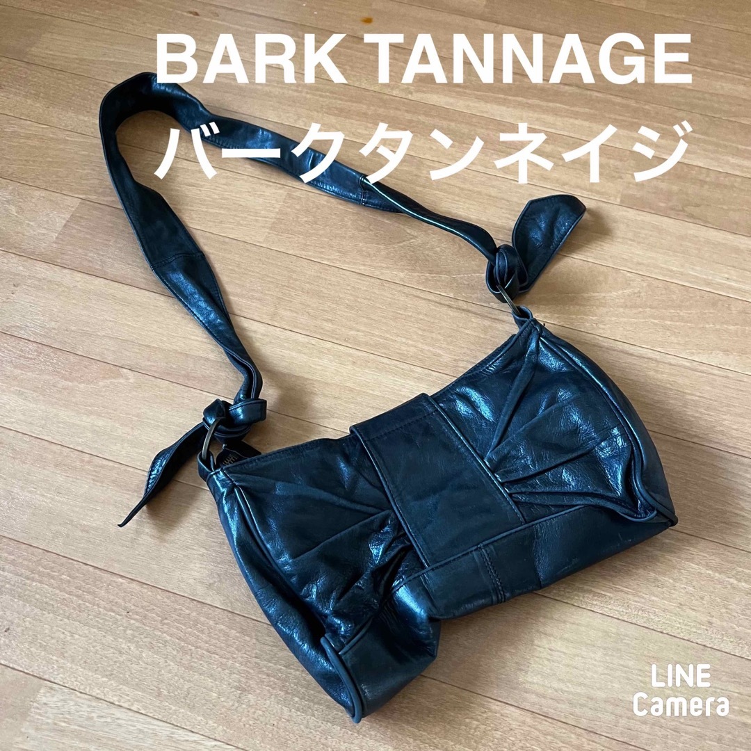 BARK TANNAGE(バークタンネイジ)のバークタンネイジ　本革レザーショルダーバック レディースのバッグ(ショルダーバッグ)の商品写真