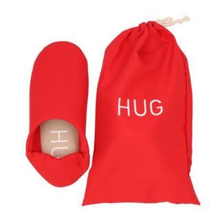 HUG バブーシュ ポータブルスリッパ(旅行用品)