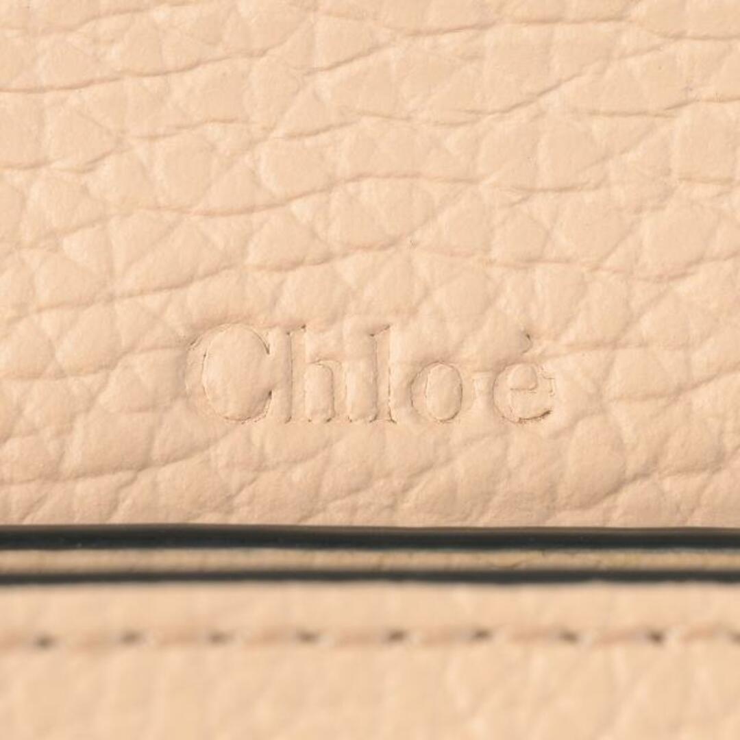 Chloe(クロエ)の新品 クロエ Chloe カードケース アルファベット セメントピンク レディースのファッション小物(名刺入れ/定期入れ)の商品写真